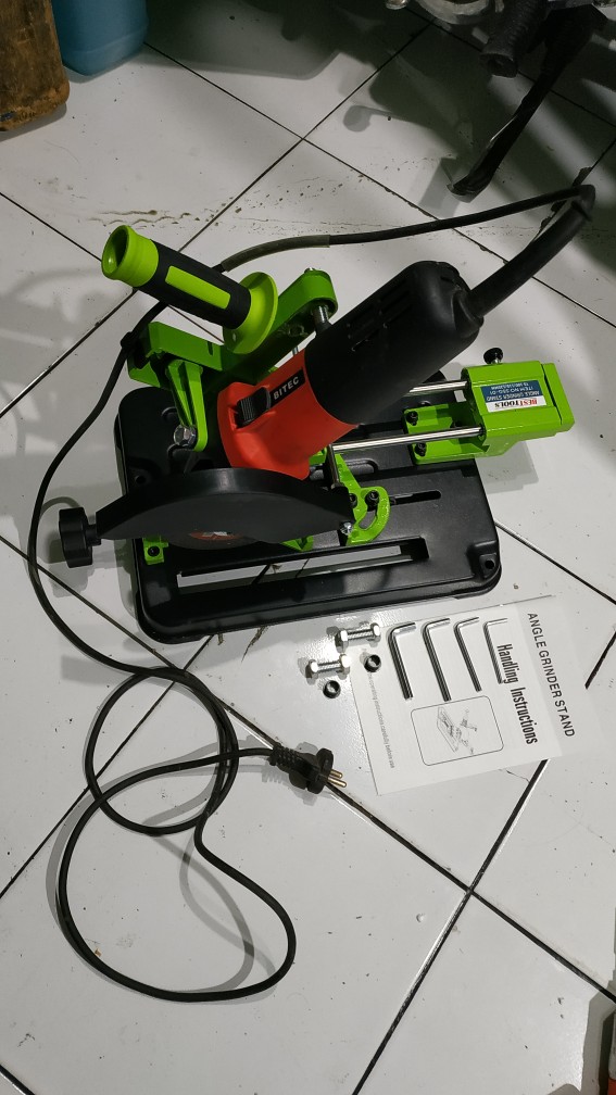 Sliding Grinder Dudukan Gerinda Dorong Sliding Grinder Stand