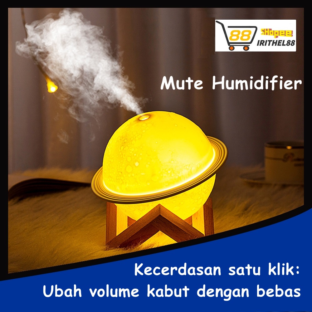 Mute Humidifie 200ml 250ml 330ml Portable Aroma Diffuser Purifier Pengharum Pelembab udara Spray Air Humidifier Night Light