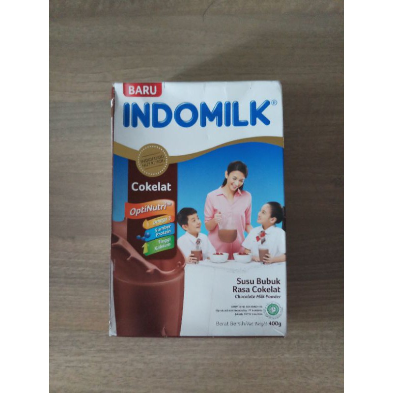 Indomilk Coklat Bubuk 400 Gr