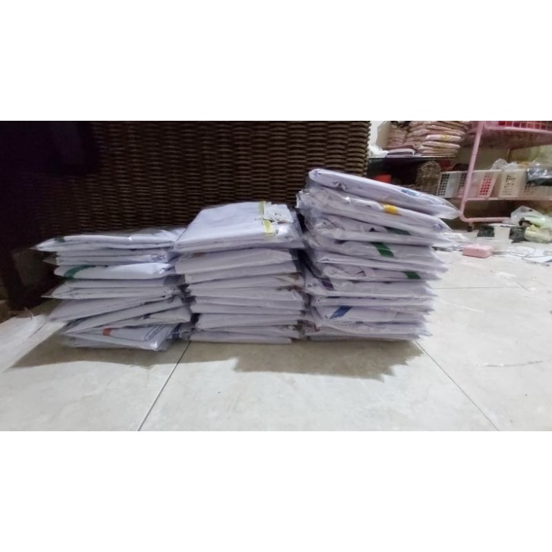 Kerudung jilbab hijab perawat bidan dinas instant ped nonped wolfis katun mahasiswa kesehatan premiu-Grosir >140pcs