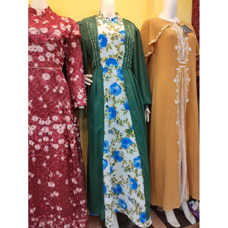 Gamis Brokat Sultan Mewah Edisi Lebaran 2021
