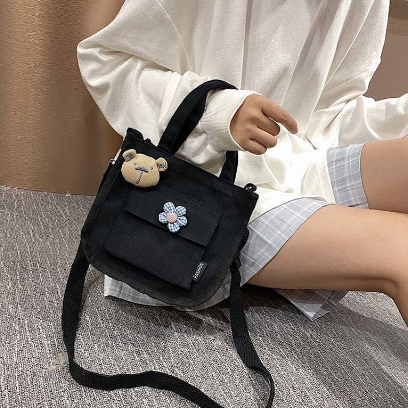 Medan Termurah Slingbag import Tas chic sen garis korea fashion import