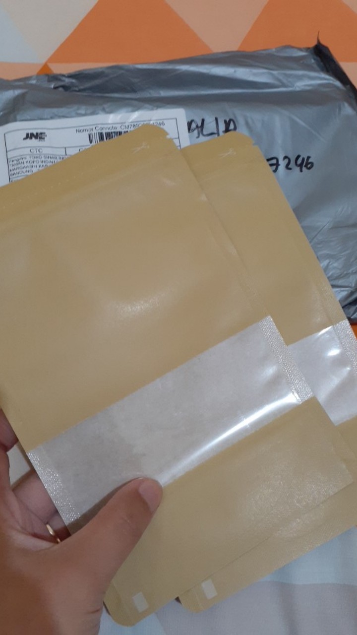 Pouch Window Ecopack Kpack 13 X 20 Cm 250z | Kemasan Standing Pouch 250 Food Grade Professional