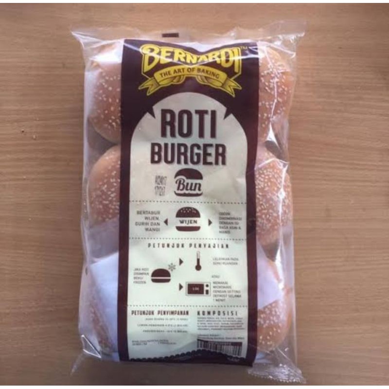 

Bernardi roti burger wijen (isi 6)