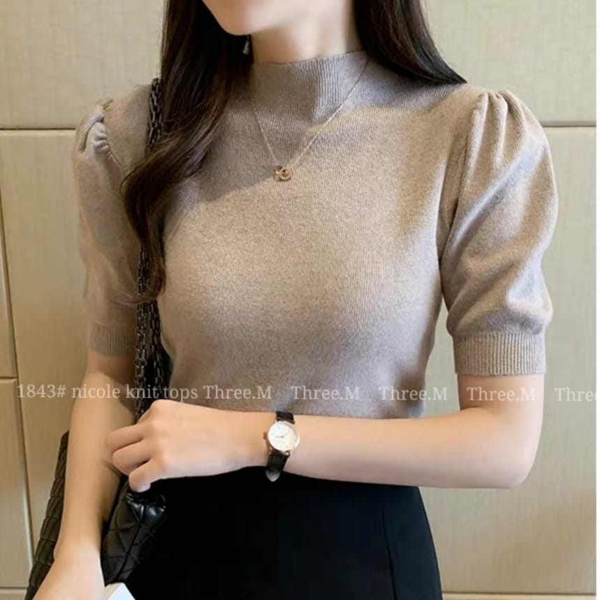 NGJ 3M 1843 BLOUSE KNIT NICOLE TOPS PREMIUM FASHION IMPORT THREE M TM