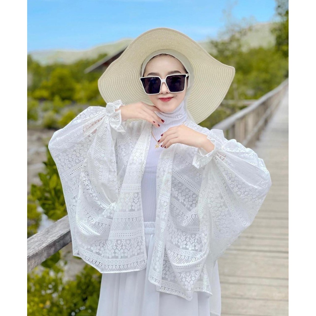 V-Leher Atasan Wanita Import Cardigan Oversize Korean Style Baju Rajut Toplydia Tweed Cardigan Benan