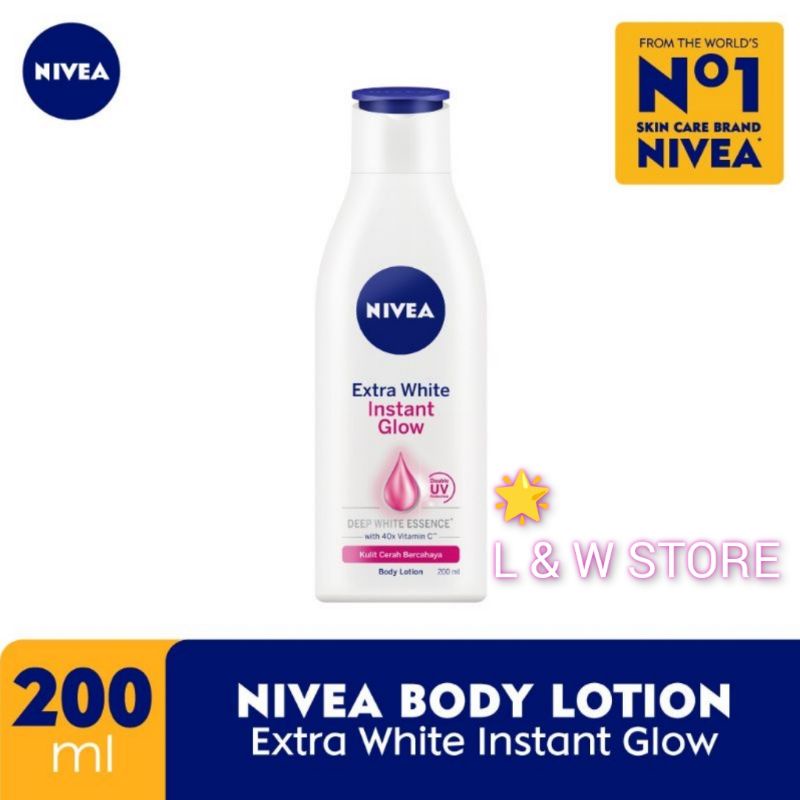 NIVEA Body Lotion Extra White Instant Glow 200ml