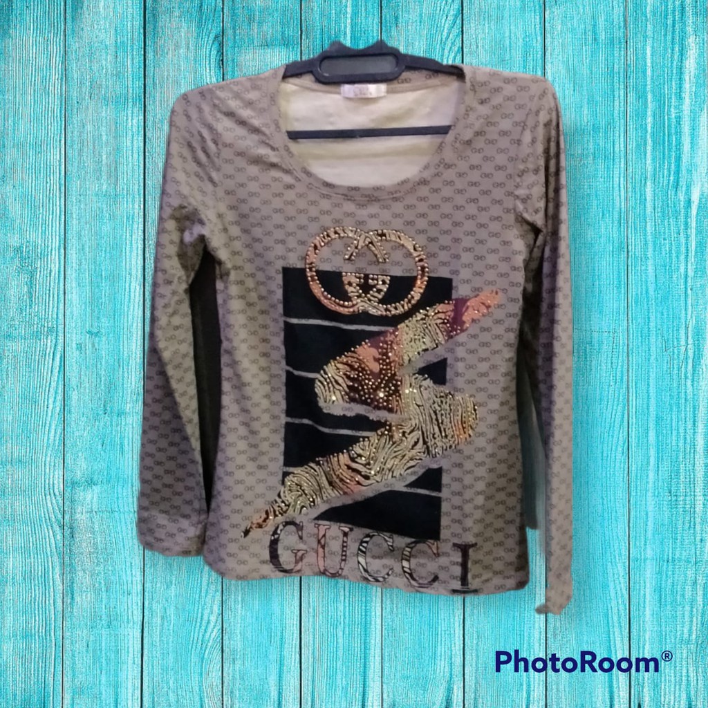 Gucci Baju Wanita Lengan Panjang