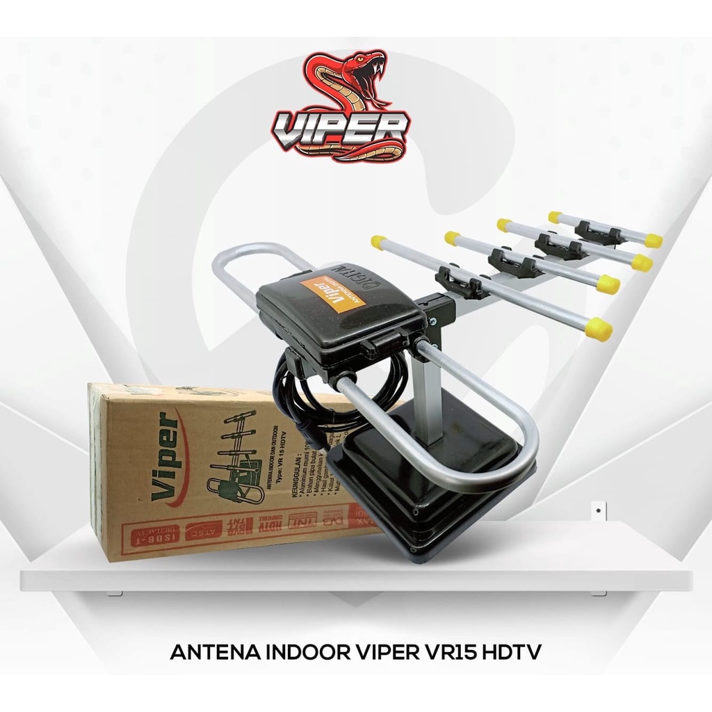 Antenna TV Indoor Digital Antena Dalam Ruangan Viper