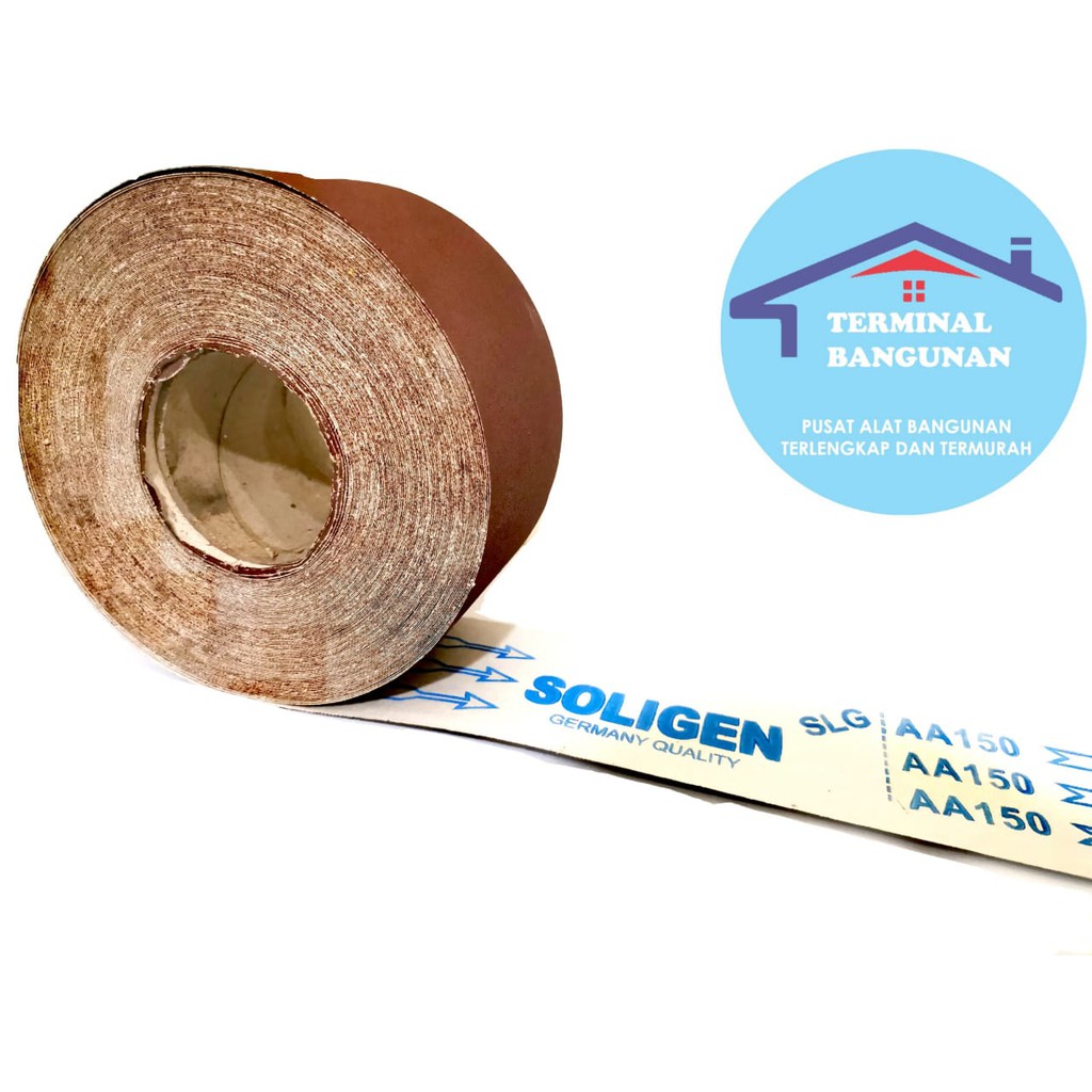 AMPLAS ROLL METERAN SOLIGEN GRIT 150 ( @ 1 METER )