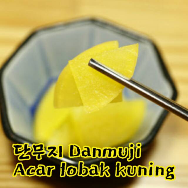 

Danmuji - Acar lobak kuning korea bahan import