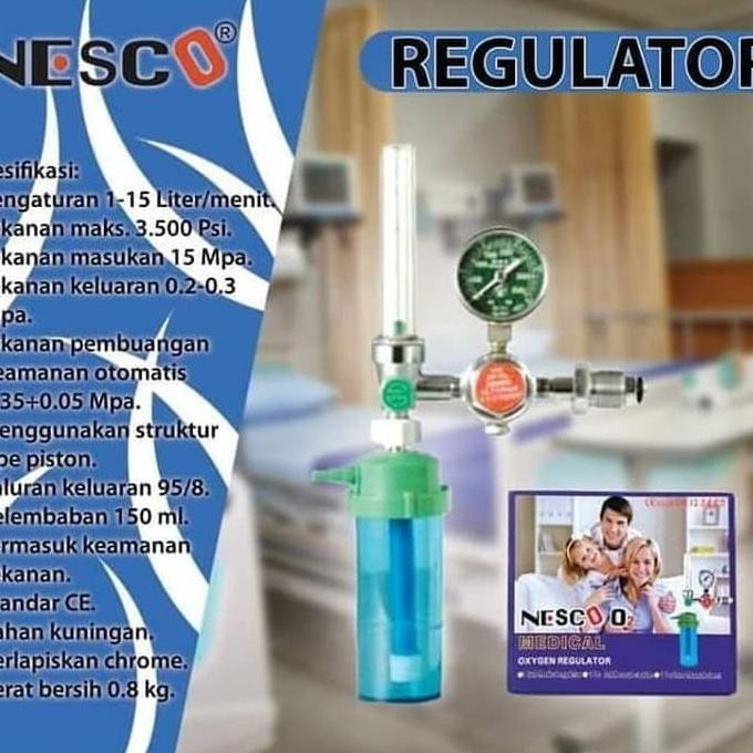 regulator oxygen medis