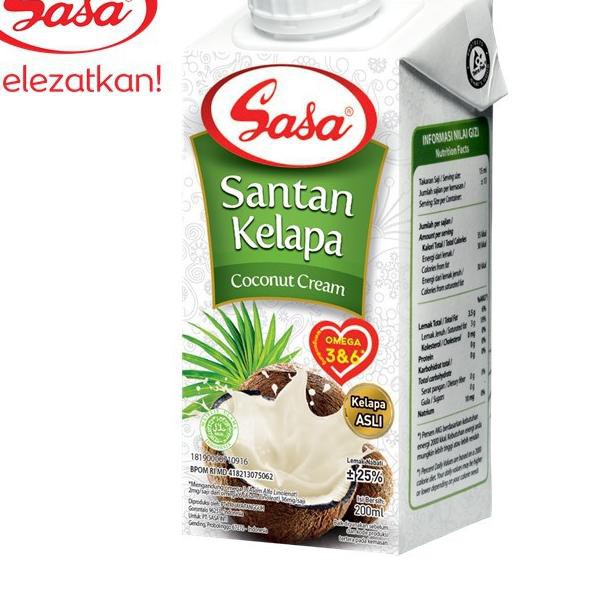 

LY4✢ Sasa Santan Cair 200 ml Terlaris!!