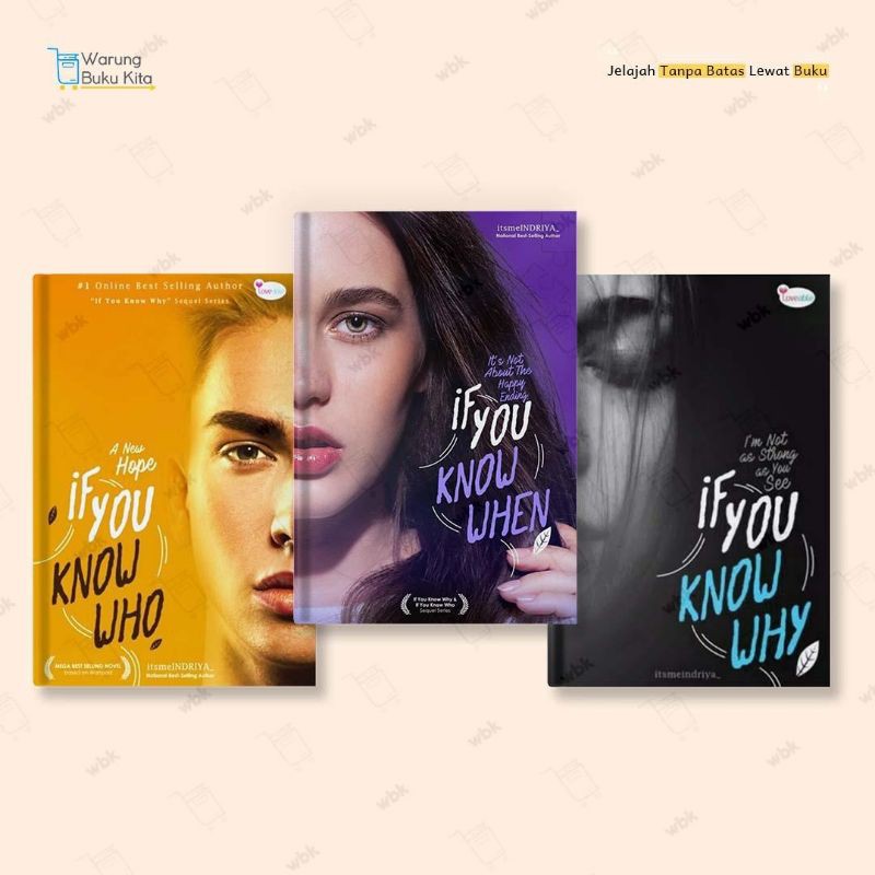 Novel If You Know When, If You Know Who & If You Know Why - Itsmelndrya - Loveable