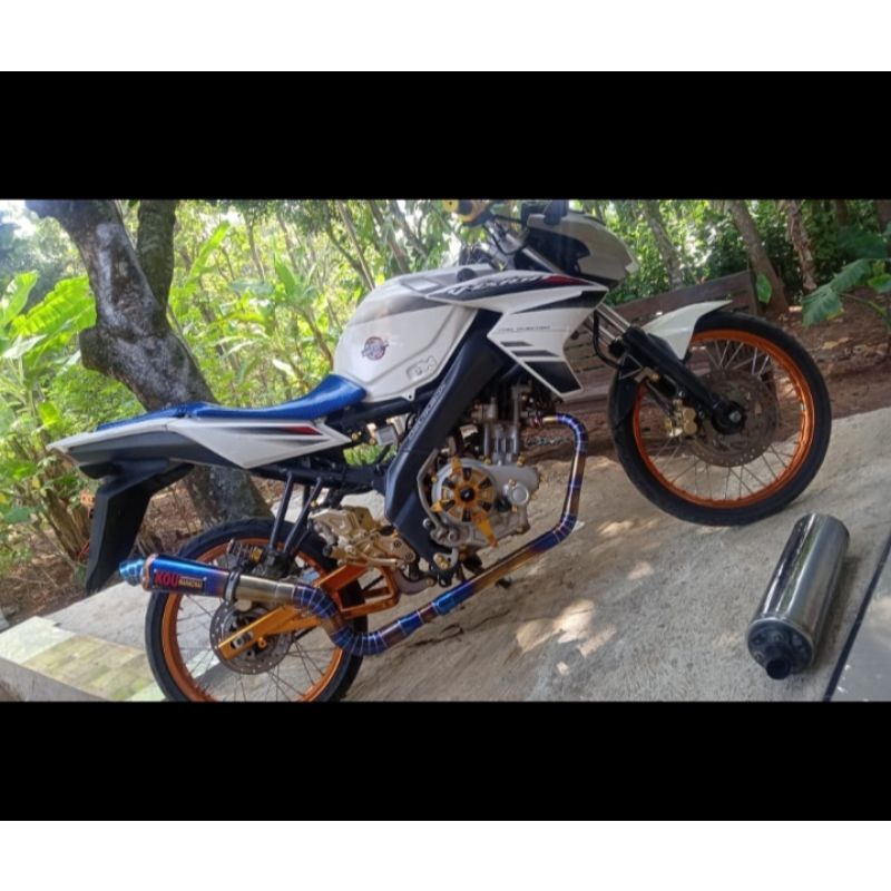 Knalpot racing KOU KANAN COBRA for all Vixion new. Vixion old. NVA. VIXION R