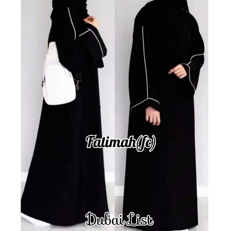 Abaya Simple, Abaya Cantik, Abaya Hitam