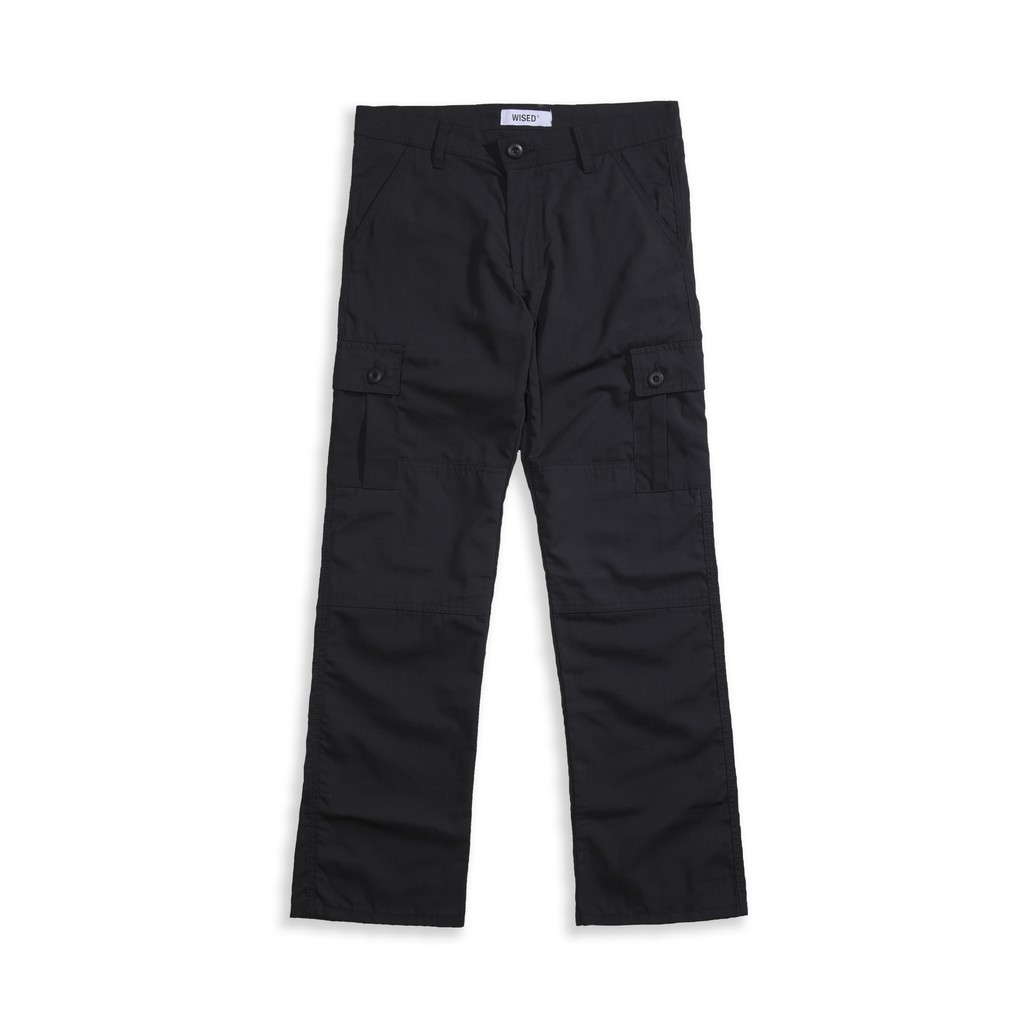 WISED | TROOPS BLACK | CARGO PANTS