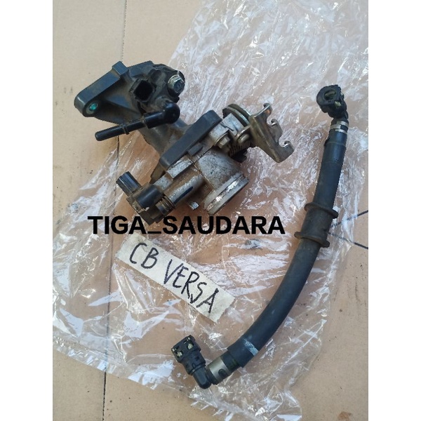 THROTTLE BODY TB KARBURATOR INJEKSI HONDA CB VERZA ORIGINAL LEPASAN MOTOR
