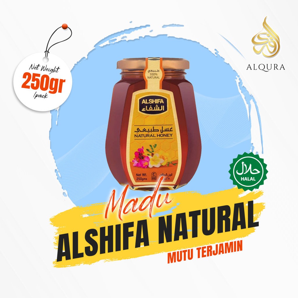 

Original 100% Madu Al Shifa Natural Honey 250gr