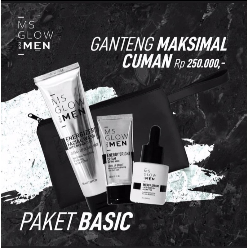 Ms glow man skincare pria