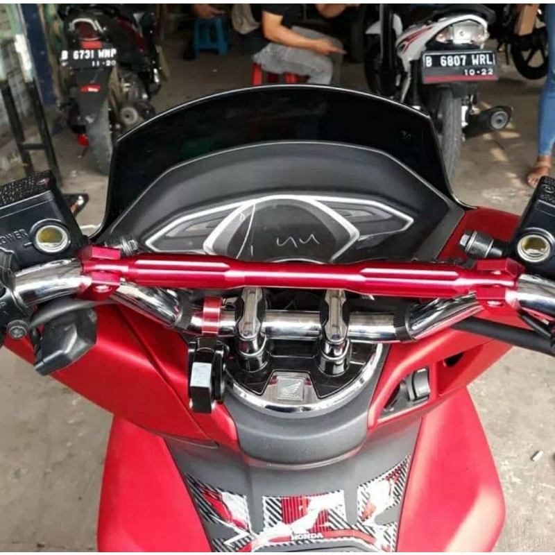 Stabilizer palang stang honda new pcx 160 -merah