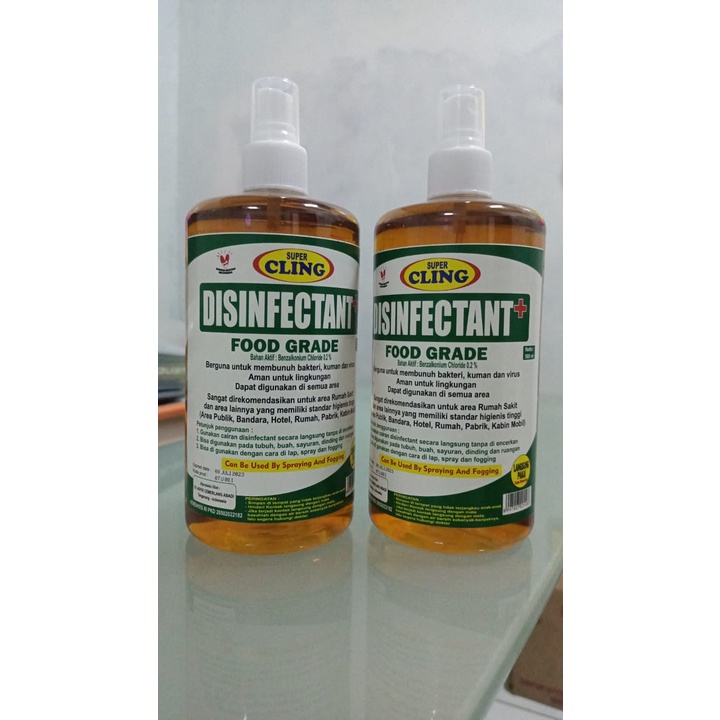 DISINFEKTAN CAIR CLING Siap Pakai 500ml