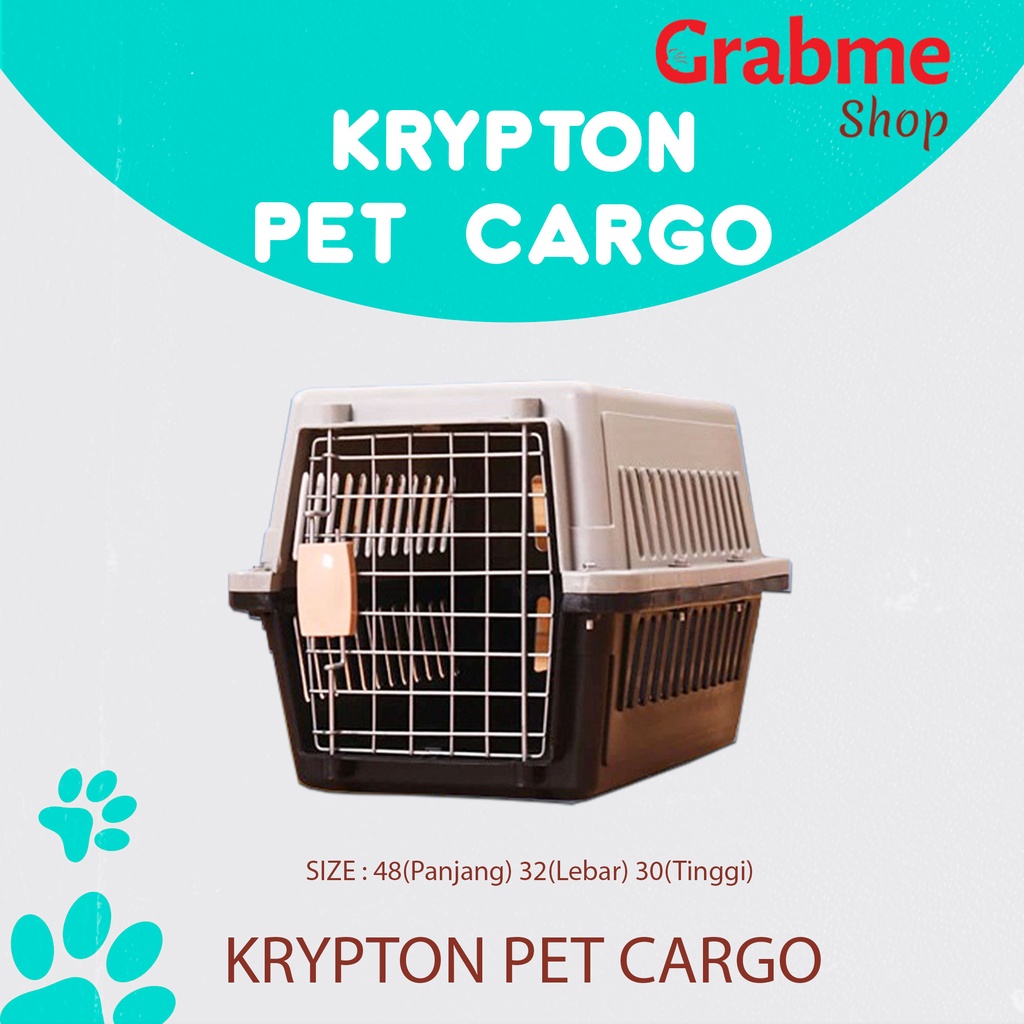 Pet Carrier / Pet Cargo kandang untuk Kucing Anjing dan hewan peliharaan