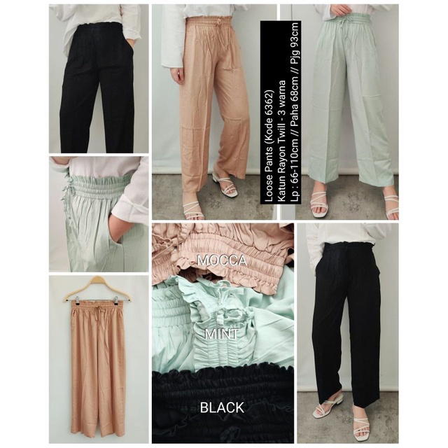 celana panjang wanita /loose pants