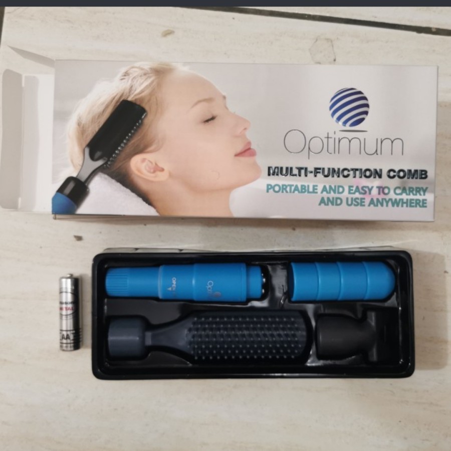 Multi Function Comb / Sisir Relaksasi serbaguna + Baterai Termurah