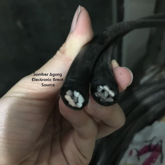 Kabel DX 2x25 Dari Tiang Listrik Ke Rumah NFA Merk Merindo METERAN PER