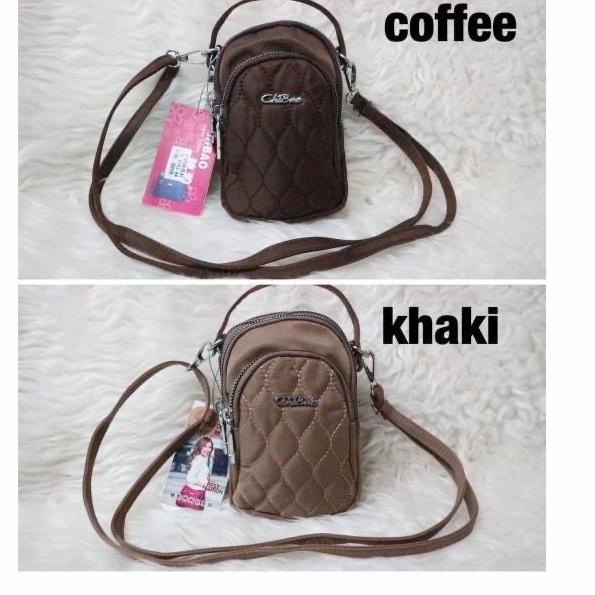 Tas Wanita Import Jinjing Selempang CHIBAO CB8182 8182 CB8182-8 8182-8 Bordir Ketupat Logo Huruf ‣ I