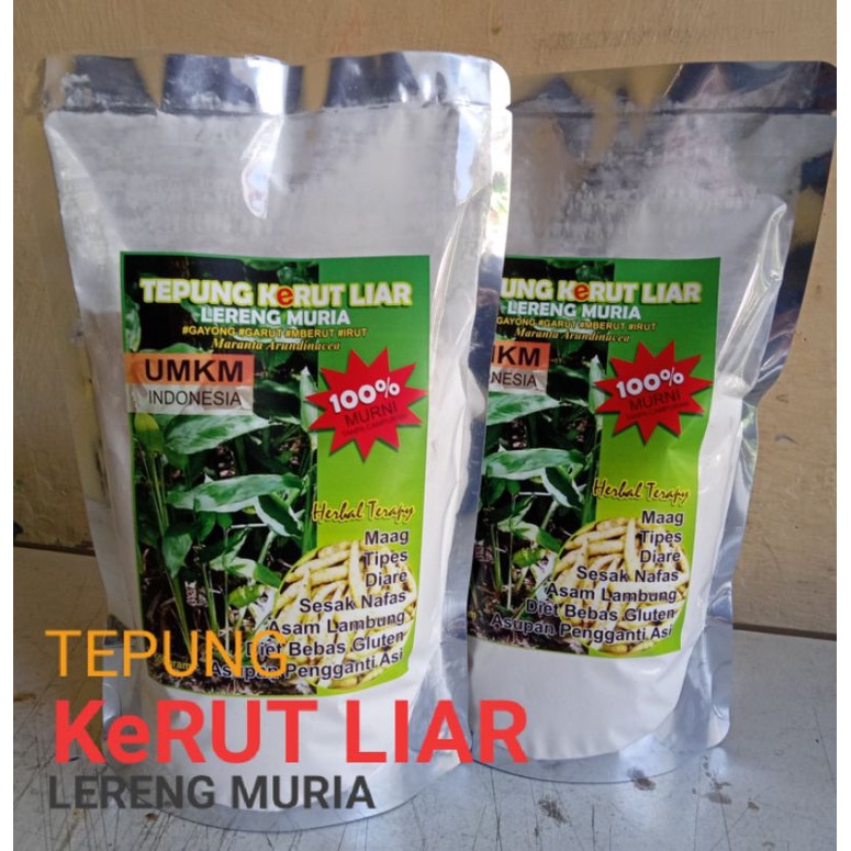 

Tepung KeRUT LIAR/Tepung Pati Garut/Irut/Larut