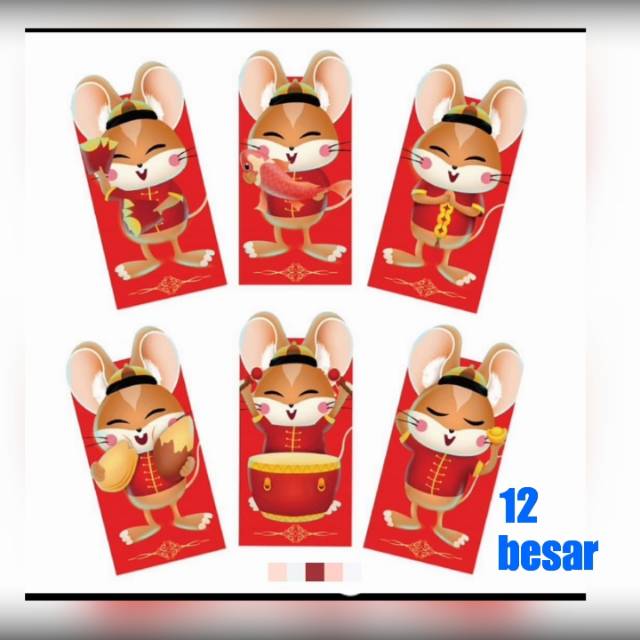 

Open PO kertas angpao shio tikus 2020