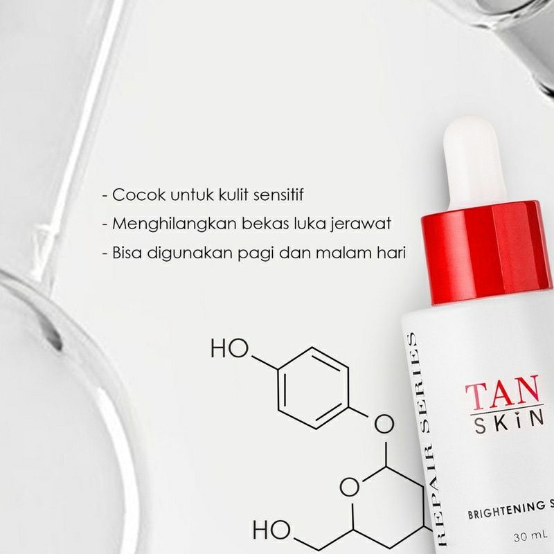 TAN SKIN-GLOWING SERIES-BRIHTENING SERUM 30ML (SERUM PENCERAH WAJAH)