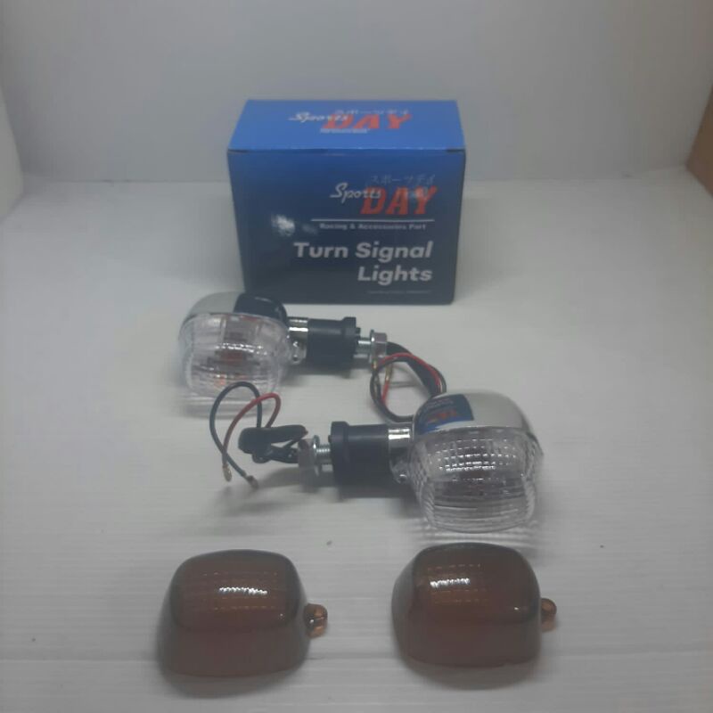 Lampu Sen Sein Riting 1 Set Isi 2 Standar Ninja RR Ninja R Kawasaki Plus Mika