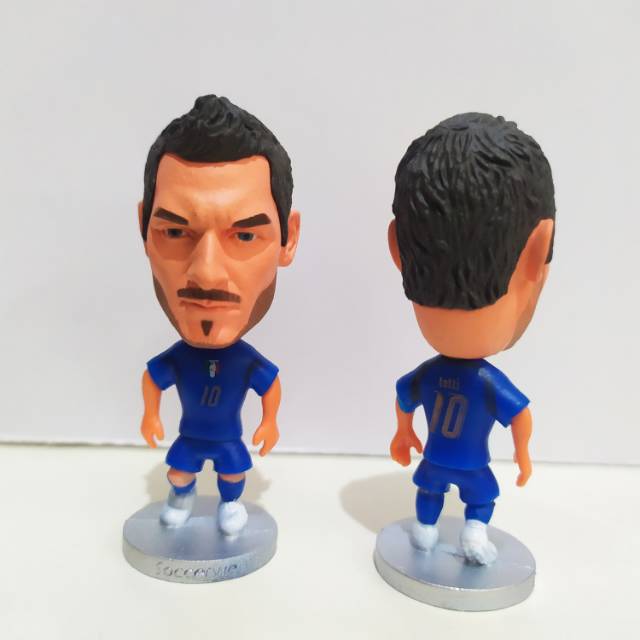 Francesco Totti - Timnas Italy Italia - Piala Dunia - Soccerwe Kodoto Action Figure