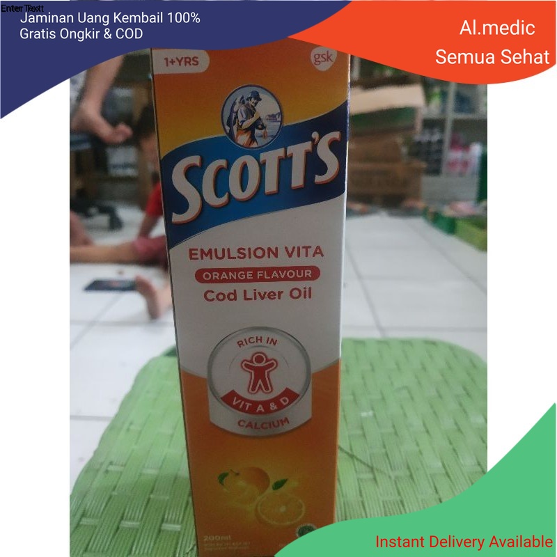 scott's emulsion 200 ml