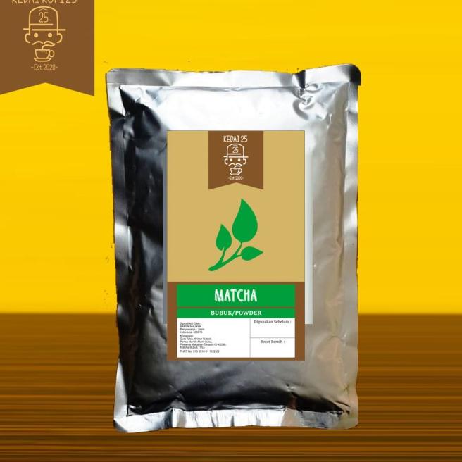 

Bubuk Minuman Matcha / Green Tea 1 Kg Subaraya Minuman Kekinian