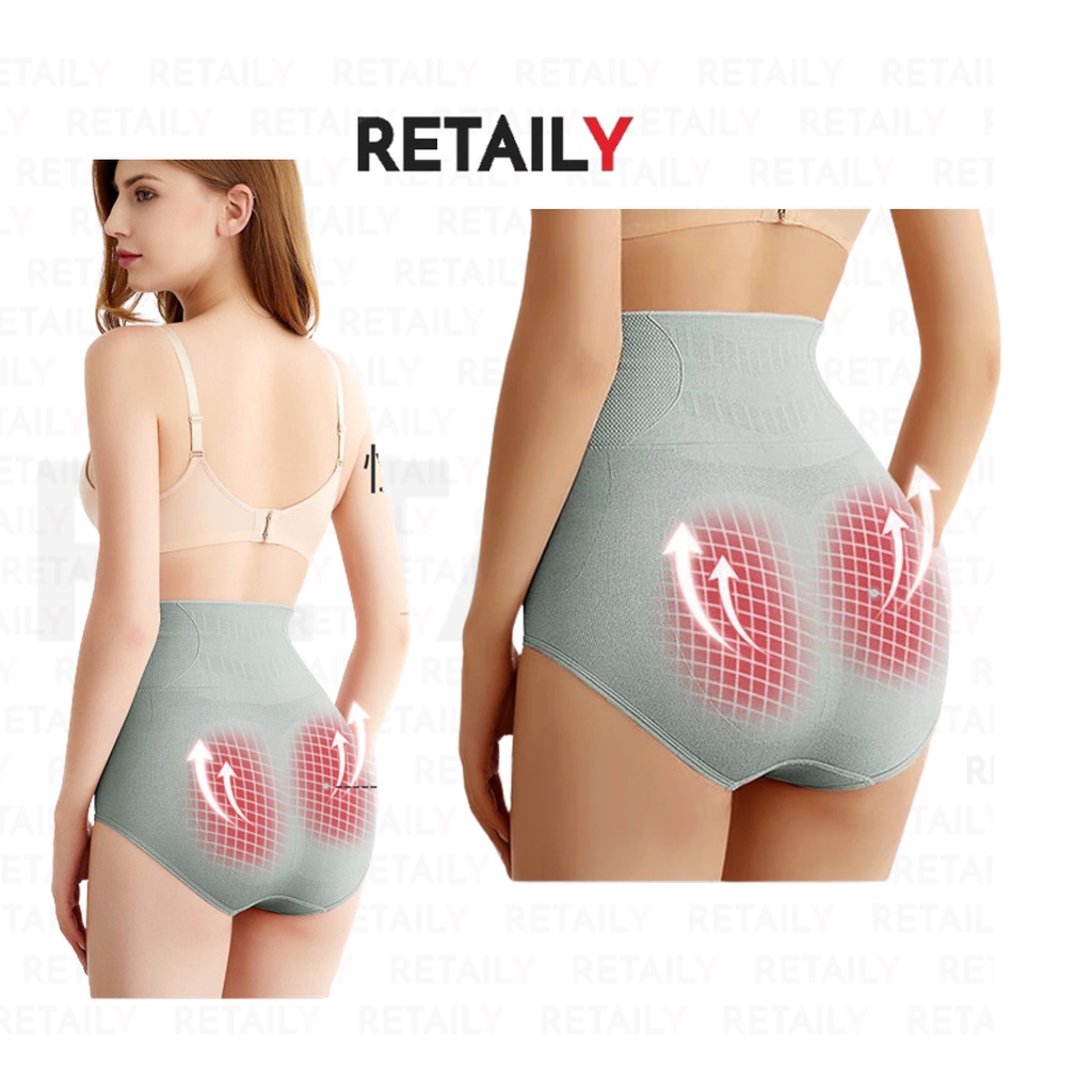 Retaily W226 Korset Slimming Pengecil Perut Model Celana Highwaist Pembentuk Tubuh