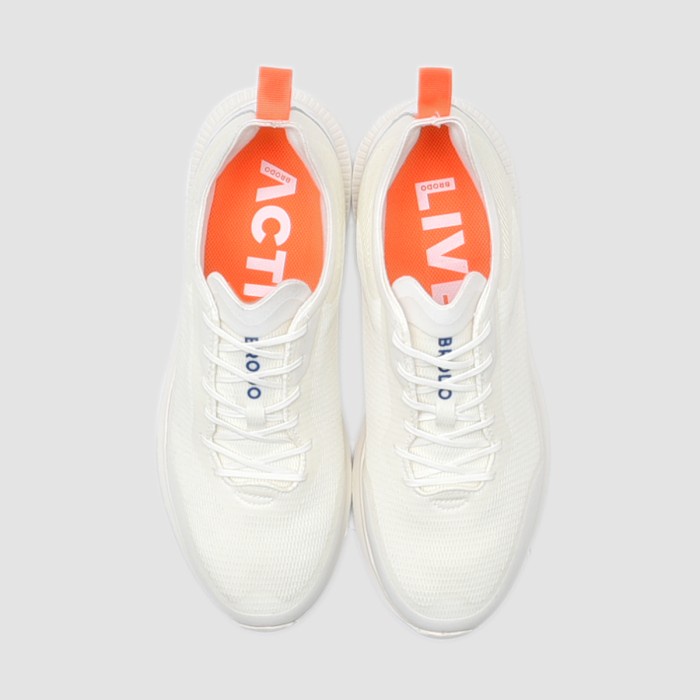 Brodo - Sneakers Active Zeal Core All White Mfi.Store
