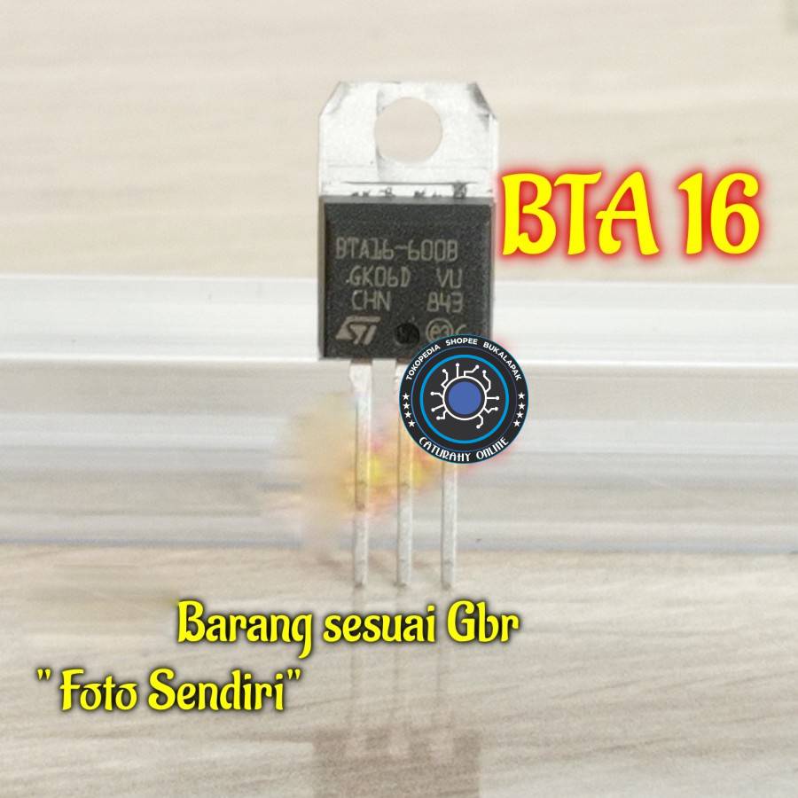 bta16 BTA 16 Triac BTA16 600 BTA16 600b transistor