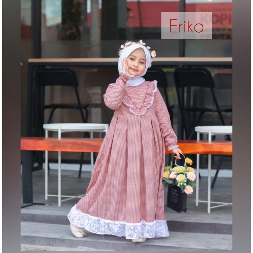 GHC Pakaian Anak / Dress / Gamis Anak Erika BQ