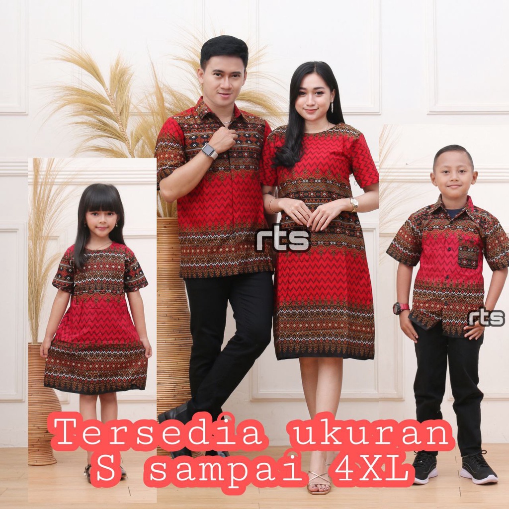 BISA DIBELI TERPISAH BATIK COUPLE FAMILY MOTIF ANJANI