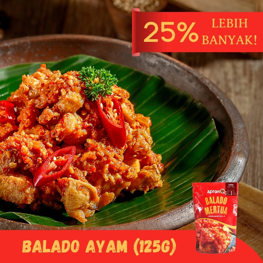 

APRONQ BALADO MERTUA AYAM 125 GRAM (SMALL)