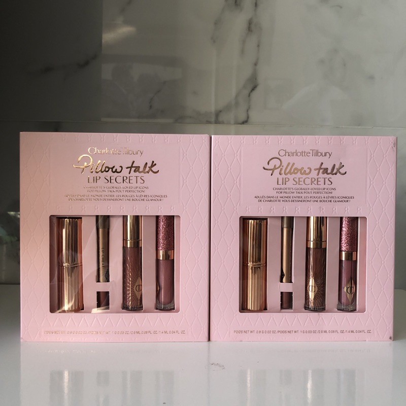 pillow talk lip secrets set