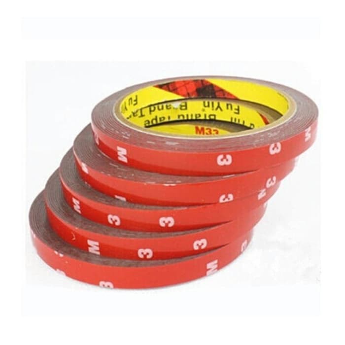 1 Pcs 10Mm Doubletape Dobletape Dobeltape Dobel Tape Selotip Perekat