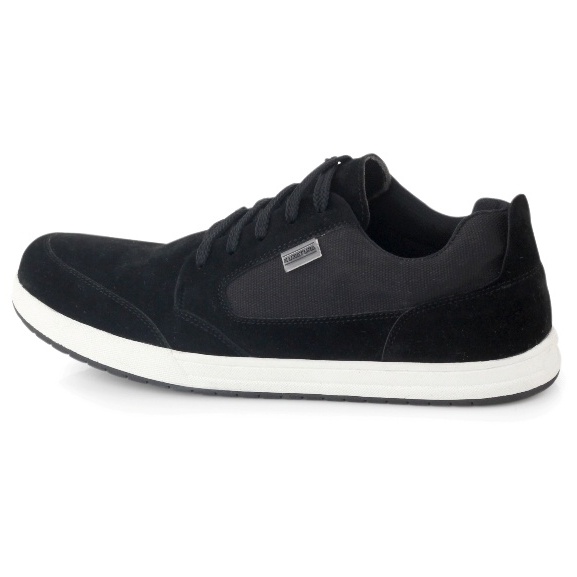 Justrue Sneaker Pria Original Sepatu Kasual Pria Hitam 618