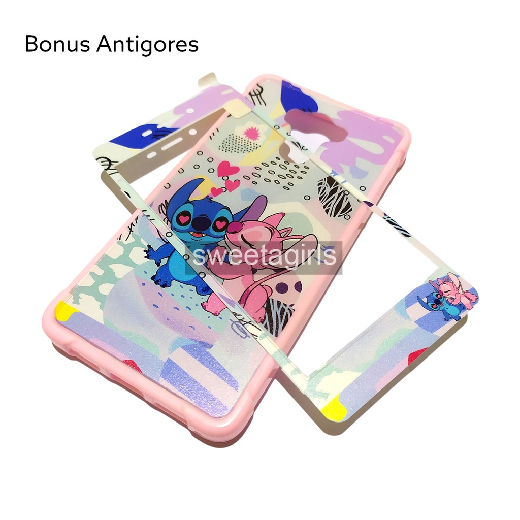 Casing Lucu Xiaomi Redmi 4 Prime AntiCrack dengan Antigores -  Karakter - sweetacase.id - Bisa Bayar Ditempat / COD / Casing Terbaru - Karakter Lucu - Casing Imut - Kesing Hits - Case Gemoy - Kesing - Aesthetic Stitch - Doraemon