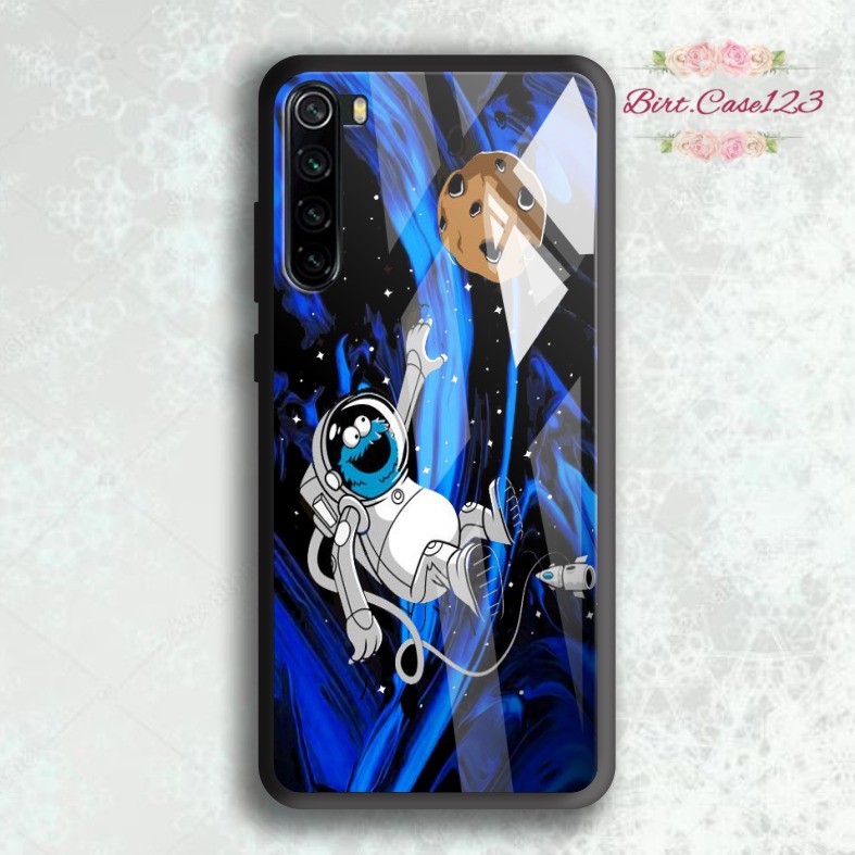 back case glass COOKIES MONSTER Realme C1 C2 C3 U1 2 2 Pro 3 Pro 5 5i 5s Pro 6 Pro X Xt C11 BC1682