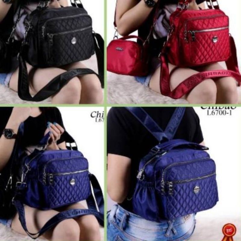 SET TAS CHIBAO ORI Bisa RANSEL SLEMPANG HANDBAG